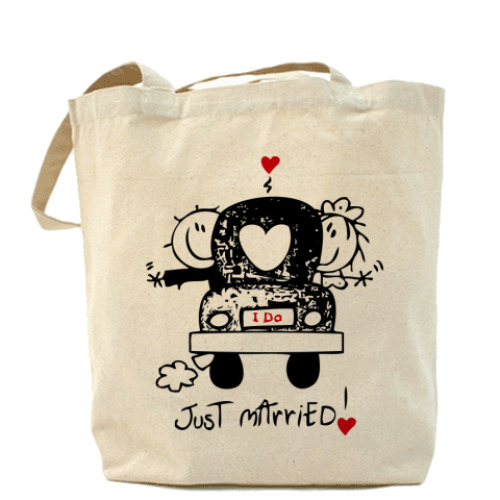 Сумка шоппер Just Married
