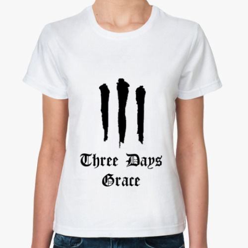 Классическая футболка Three Days Grace