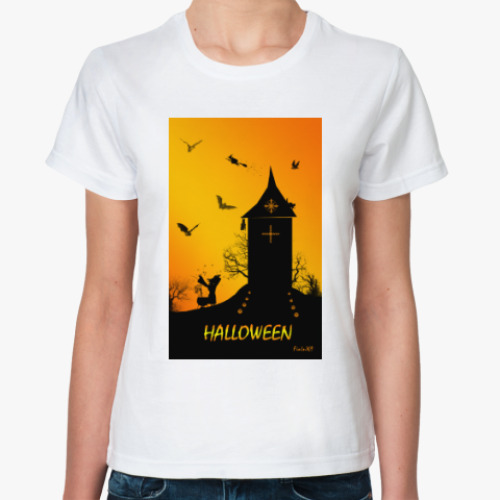 Классическая футболка Halloween