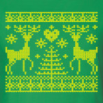 Олени. Deers. Knitt. Зима.