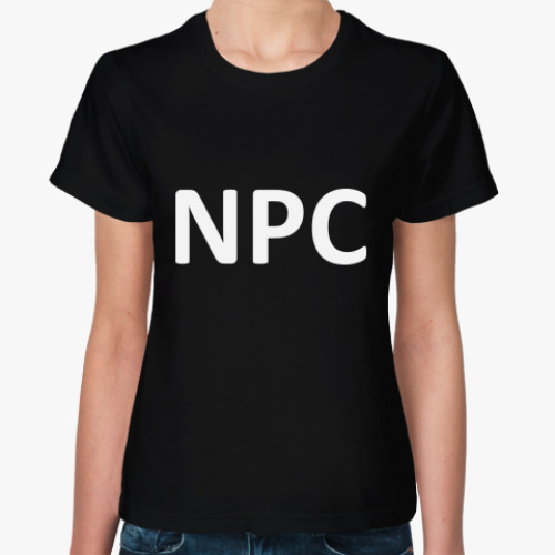 Женская футболка NPC