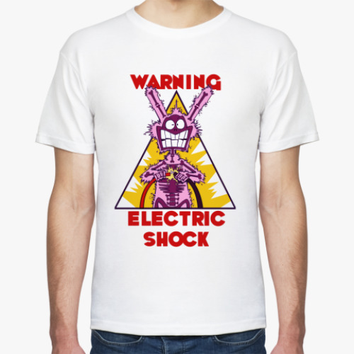 Футболка Warning Eletric Shock