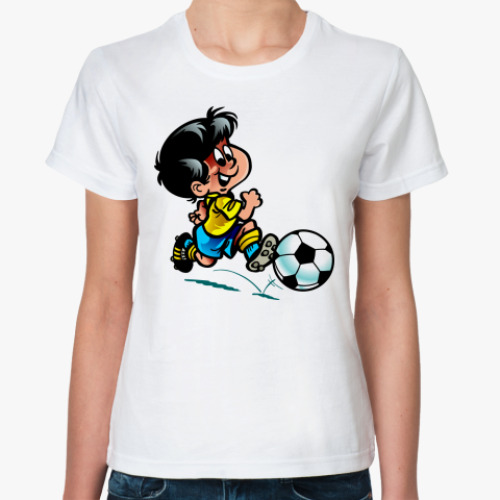 Классическая футболка 'Футболист'
