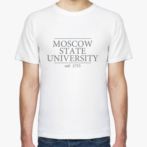 Футболка  MSU