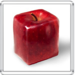 Яблоко-куб