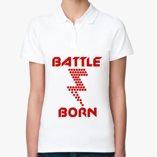 Женская рубашка поло The Killers Battle Born