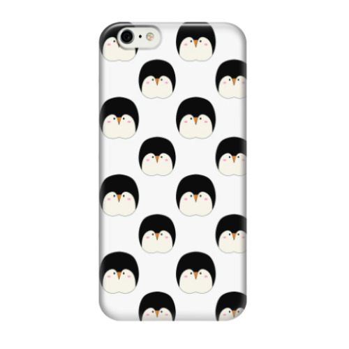 Чехол для iPhone 6/6s Пингвины