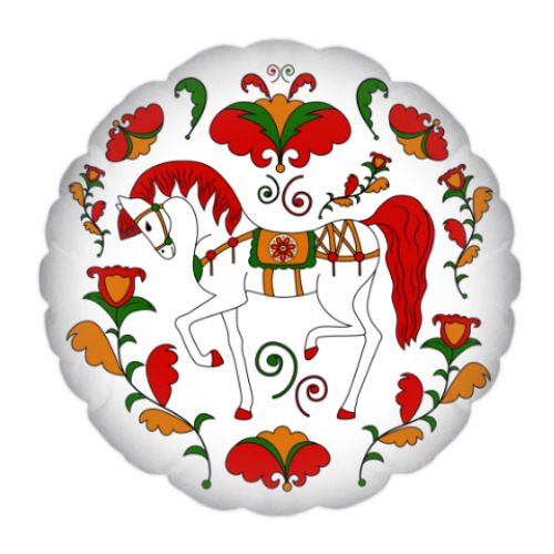 Подушка Русский орнамент / Russian folk ornament