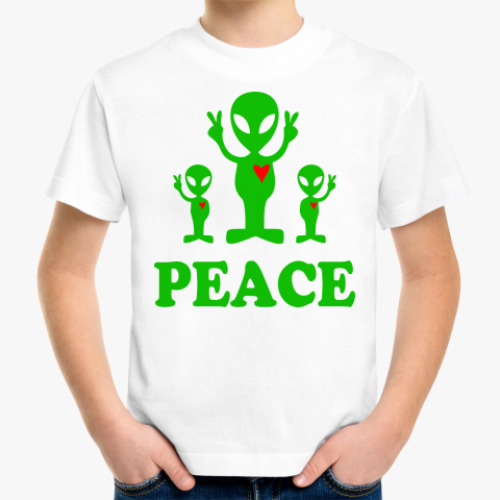 Детская футболка 'Зеленый мир'