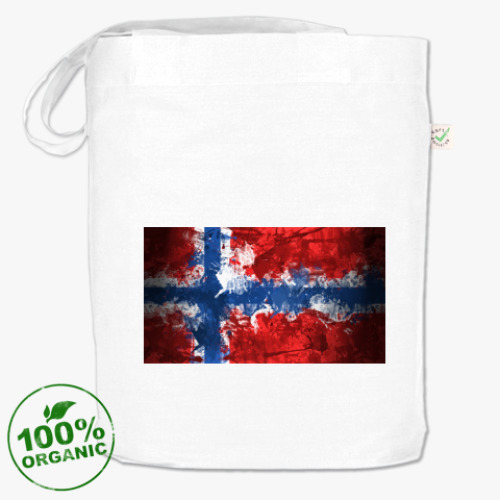 Сумка шоппер  'Норвежский флаг'