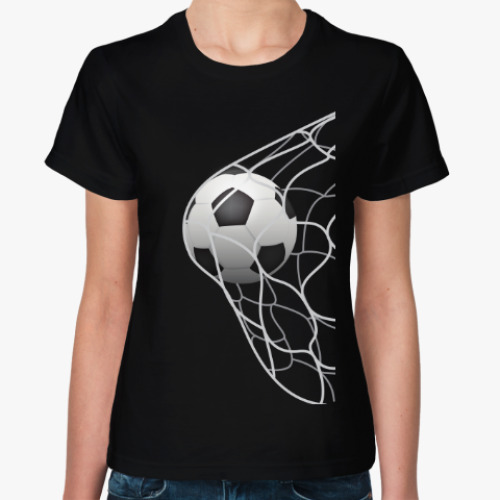 Женская футболка Футбол - гол!