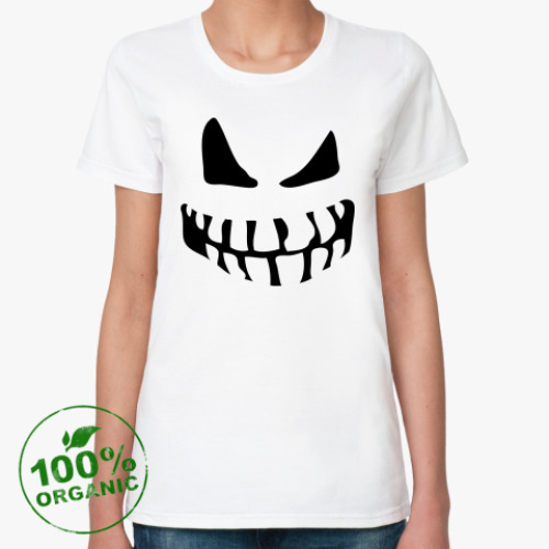 Женская футболка из органик-хлопка Зомби/Привидение