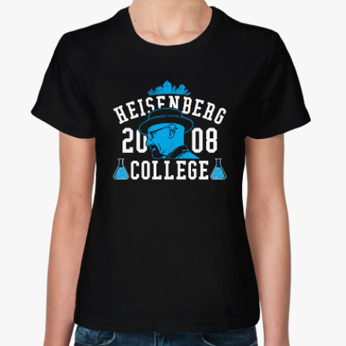 Женская футболка Heisenberg College