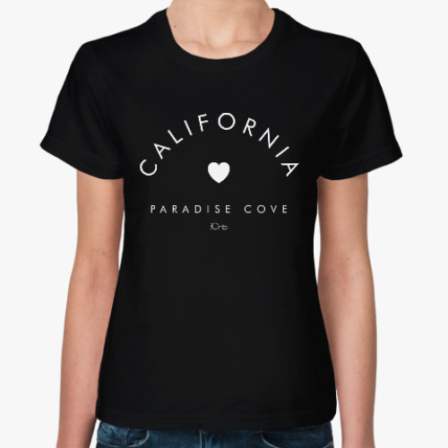 Женская футболка California paradise cove 30rtb