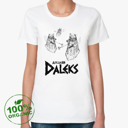 Женская футболка из органик-хлопка Asylum of the Daleks