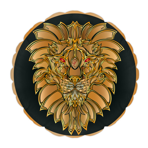 Подушка Лев знак зодиака
