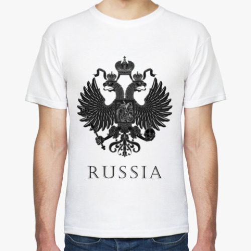 Футболка  герб России