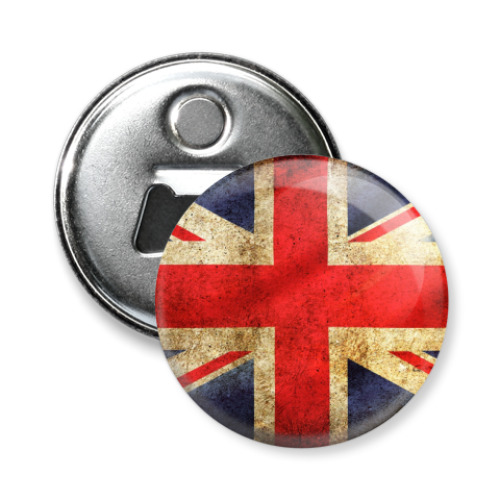 Магнит-открывашка Флаг Великобритании