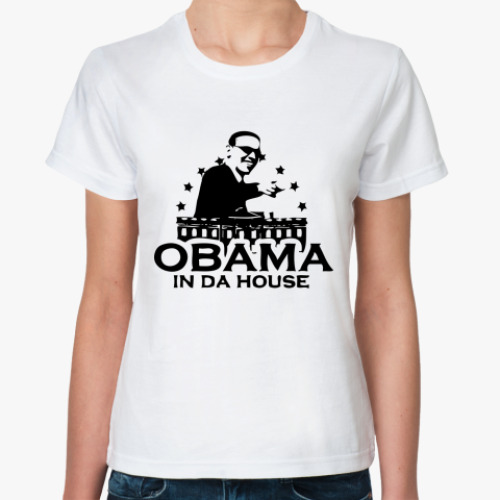 Классическая футболка OBAMA