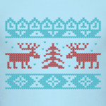Олени. Deers. Knitt. Зима.