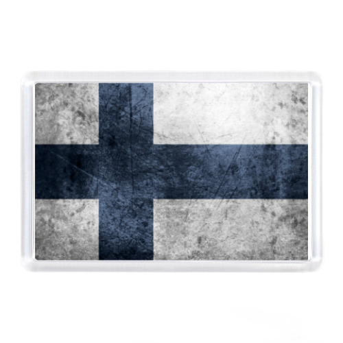 Магнит  'Финский флаг'