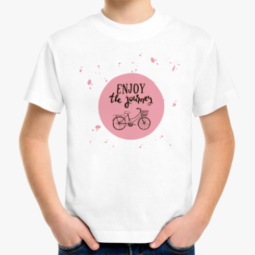 Детская футболка Велопрогулка