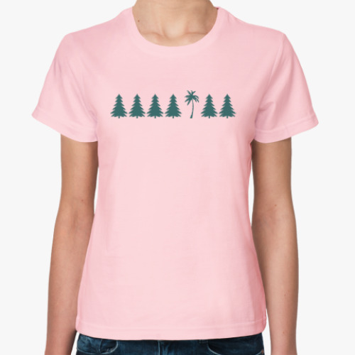 Женская футболка Другое дерево
