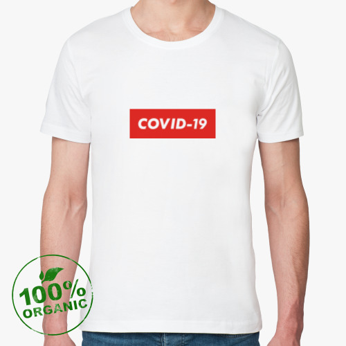 Футболка из органик-хлопка COVID-19 SUPREME