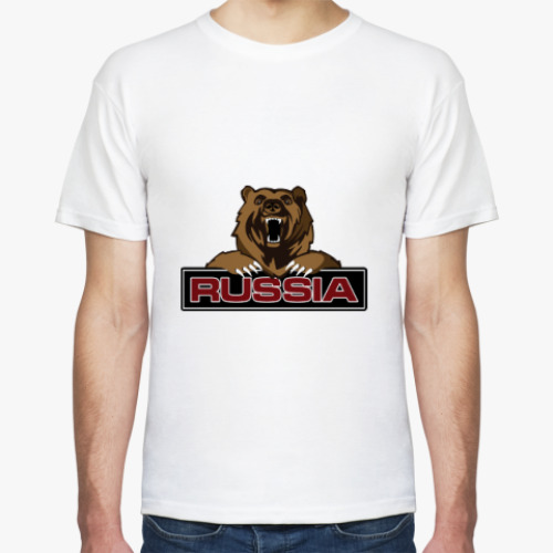 Футболка  Russia