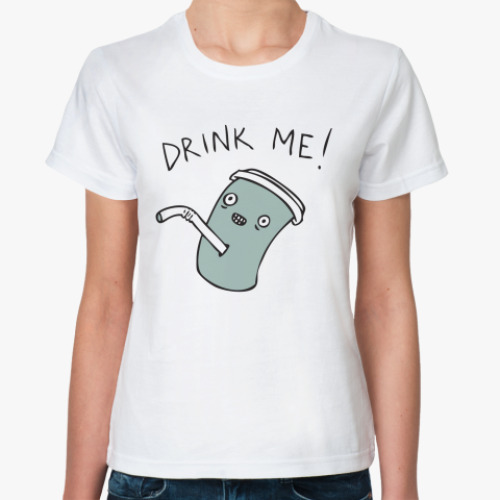 Классическая футболка Drink