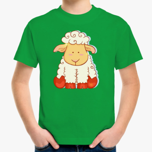 Детская футболка Овечка