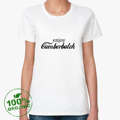 Женская футболка из органик-хлопка Cumberbatch