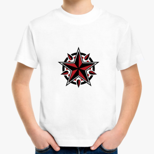 Детская футболка звезда