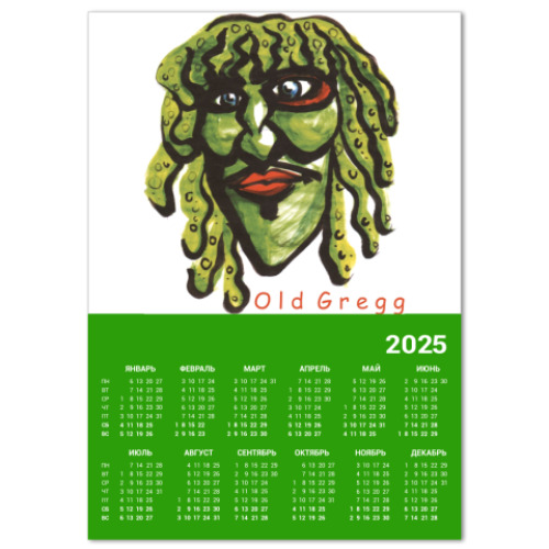 Календарь Old Gregg