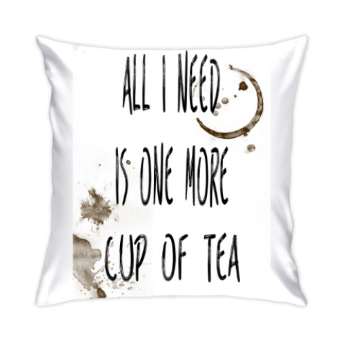 Подушка Чашка чая