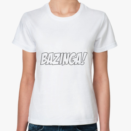 Классическая футболка BAZINGA!