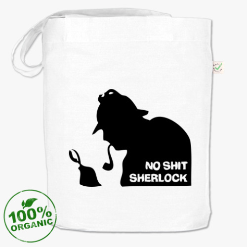 Сумка шоппер  'No shit. Sherlock.'