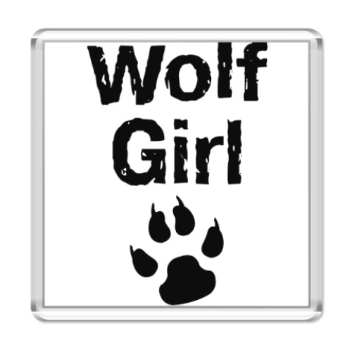 Магнит  Wolf girl