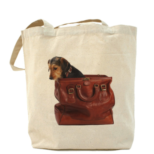 Сумка шоппер  ''Dog in the Bag''