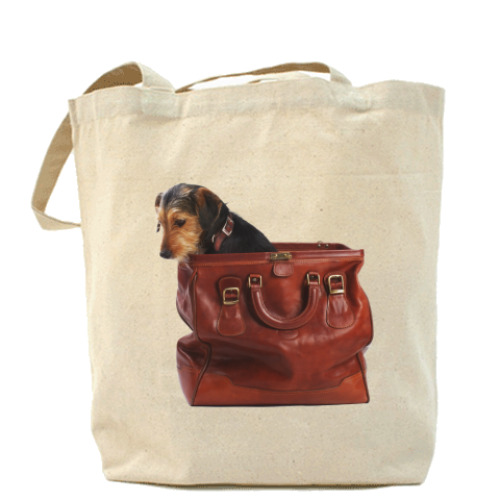 Сумка шоппер ''Dog in the Bag''