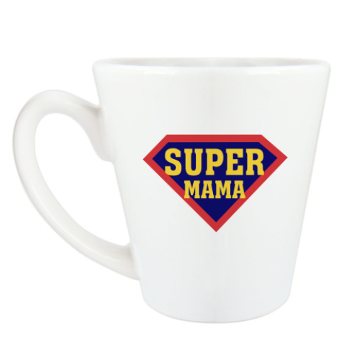 Чашка Латте Супер мама