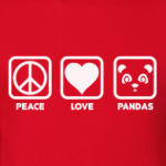 Peace Love Pandas