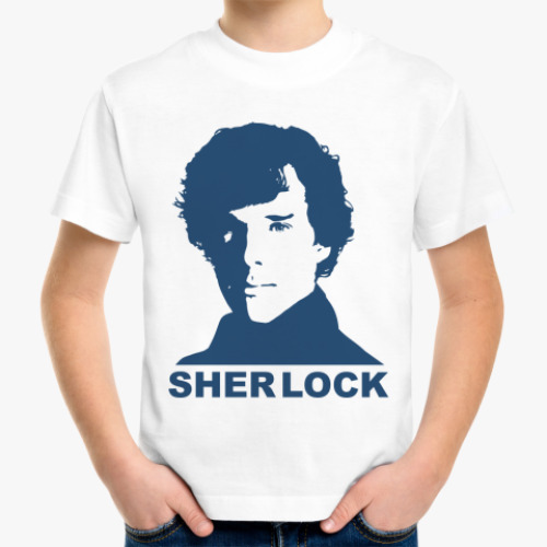 Детская футболка Sherlock