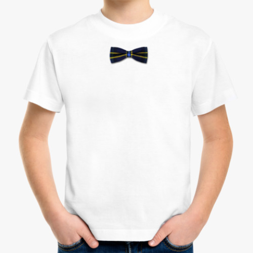 Детская футболка Scottish bow-tie