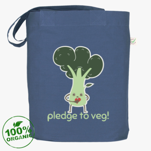 Сумка шоппер Pledge to Veg