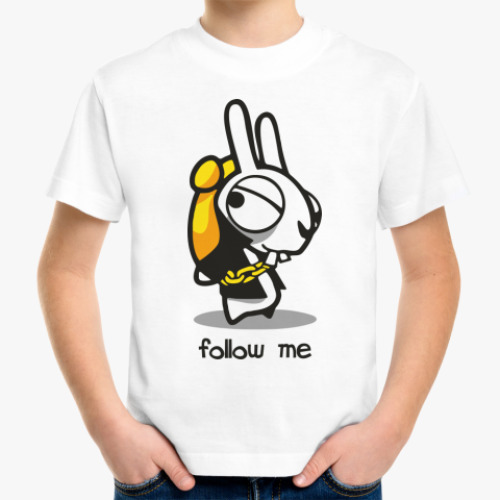 Детская футболка Кролик