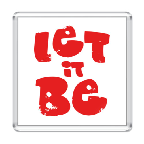 Магнит  The Beatles Let It Be