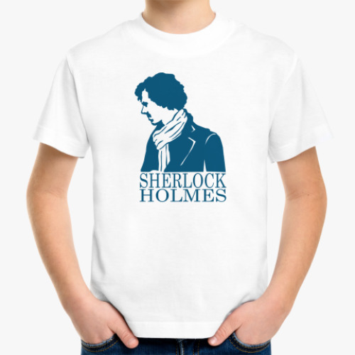 Детская футболка Шерлок Холмс
