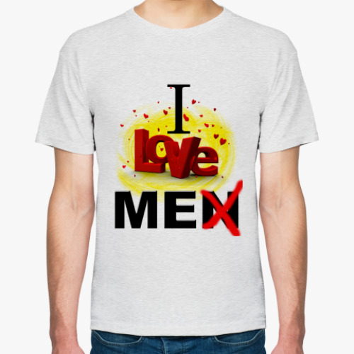 Футболка I love me