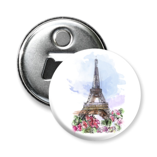 Магнит-открывашка Эйфелева башня - Париж